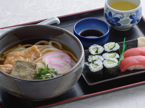 うどん定食